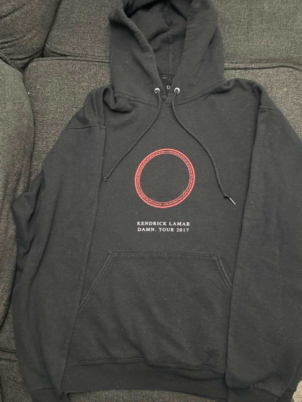 Kendrick Lamar DAMN tour 2017 hoodie